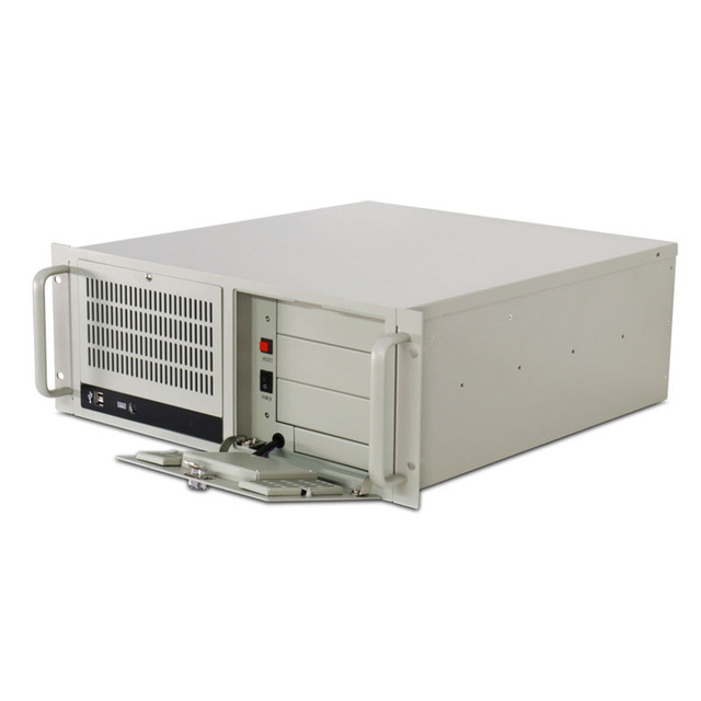 Powerful Durable 4U Rackmount Industrial Computer Intel H110 Chipset Dual DDR4 DIMM Dual GbE LAN 8 Channels GPIO Dual Industrial