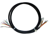 Câble blindé multicœur 28AWG 26AWG 24AWG 22AWG 20AWG 18AWG 2 4 6 8 conducteurs