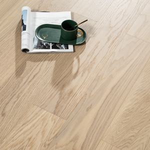 Plancher en bois d'ingénierie multicouche Artorian en chêne blanc, nouveau, 3 couches, système de clic, design moderne et lames droites - Product Image 1