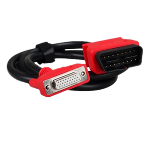 Cable de Prueba Principal ReliPro para Escáner MaxiSys MS908 PRO/Elite, Conector de Transferencia OBD2 de 16 Pines DB25, USB 12V, Rojo y Negro - Product Image 1