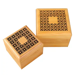Palos de incienso de diseño de la caja de caja para incienso de madera de quemador de incienso