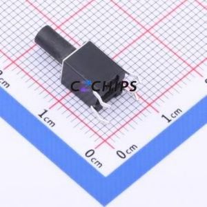 TS-1006D-BR15026 Tactile <b>Switch</b> Through hole Component THT,6x6mm <b>Switch</b> Single Pole Single Throw Round Button 2.6N Through Hole - Product Image 2