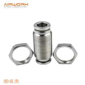 בערב איחוד 12 עד 12 מ "מ 304 316 לדחוף פנאומטי נירוסטה במנעול אוויר להתחבר הולם - Product Image 4