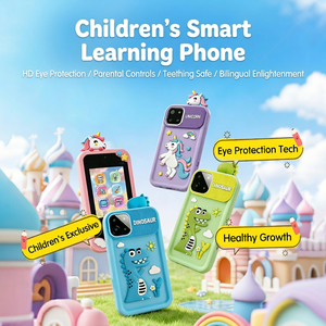 Téléphone intelligent éducatif pour enfants, best-seller |   Double caméra, écran tactile |   Jouet musical éducatif pour enfants de <span class=keywords><strong>3</strong></span> ans et plus |   Personnalisable - Product Image 2