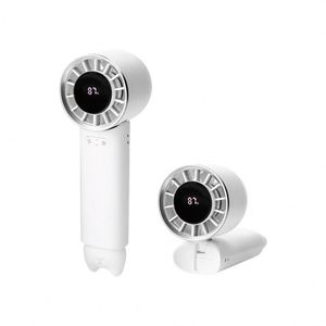 Bulk Portable <b>Mini</b> Hand Fan Cute Pocket Size Air <b>Cooler</b> USB Rechargeable Personal Use Fan for Women - Product Image 2