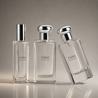 OEM personnalisé 3.4 FL.OZ. Flacon d'Eau de Parfum 100ml, Flacons de Parfum 30ml avec Emballage, Vaporisateur de Parfum 50ml, Flacon en Verre Vide