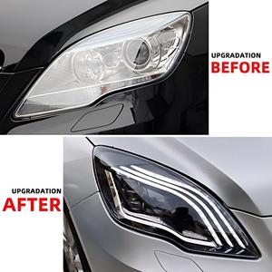 Phares LED pour Mercedes W251, style Maybach, avec <span class=keywords><strong>lentille</strong></span> de projecteur pour Classe R 2010-2017, mise à niveau DRL, signalisation Plug and Play - Product Image 4