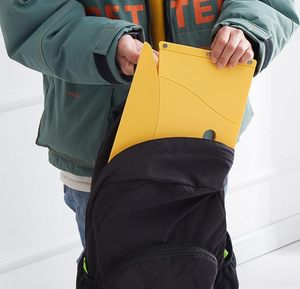 Ultra Thin Portable Folding Travel <b>Stool</b> Lightweight Outdoor Camping <b>Seat</b> Compact Collapsible Chair - Product Image 2