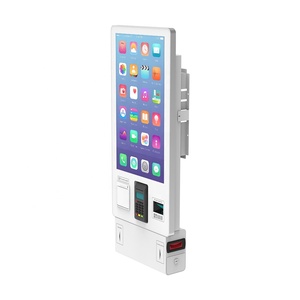 Solución de Soporte para Punto de Venta de 32 Pulgadas, Quiosco de Autoservicio, Personalizable para Cadenas de Tiendas, con Impresora de Recibos, Escáner de Códigos y Logotipo para Ventanas de Tiendas - Product Image 1
