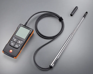 Produit d'origine authentique Testo 425 - Anémomètre à fil chauffant numérique avec connexion à l'application OBM, unité de mesure de la vitesse du vent - Product Image 4