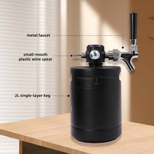 Homebrew Acero inoxidable 304 Barril <span class=keywords><strong>de</strong></span> <span class=keywords><strong>cerveza</strong></span> 2l /3.6l /5l /10l Mini barril <span class=keywords><strong>de</strong></span> <span class=keywords><strong>cerveza</strong></span> Growler Barril <span class=keywords><strong>de</strong></span> <span class=keywords><strong>cerveza</strong></span> Logotipo personalizado - Product Image 6