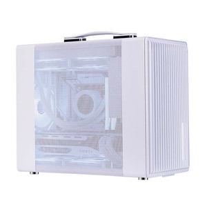LY venta al por mayor personalizado portátil de mano CPU caja de la computadora Micro-ATX/ Mini-ITX Mid Tower Oficina PC Gabinete de escritorio Nuevo estilo - Product Image 2