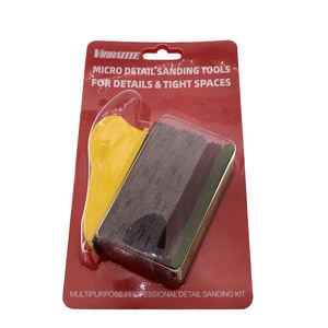 Hot Selling 71pcs Lixa Set Wet <span class=keywords><strong>and</strong></span> Dry Lixar Folha com Mão Bloco Areia Papel Kit para Madeira Metal Manual de Polimento - Product Image 1
