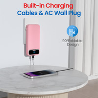 Usine d'origine ultra-mince câble intégré 22.5W chargeur rapide 10000mAh grande capacité batterie portable batterie externe pour Iphone