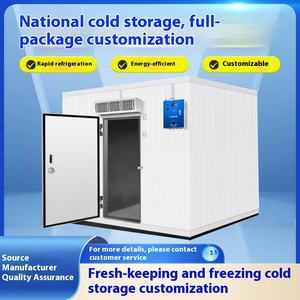 Baopai TIANQIAO 220V Mini congelador móvil de doble temperatura 1.5KW 10/20 <span class=keywords><strong>metros</strong></span> <span class=keywords><strong>cuadrados</strong></span> pequeño conjunto completo de almacenamiento en frío Fresh-Keeper - Product Image 4