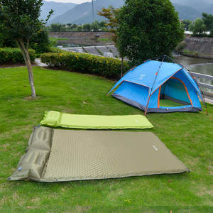 <span class=keywords><strong>Colchoneta</strong></span> Inflable Doble Automática para Acampar en la <span class=keywords><strong>Montaña</strong></span>, Playa y Aire Libre, de Tela Oxford Gruesa y Ancha, DF-BW-2P para 2 Personas - Product Image 2