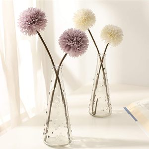 Ramas de Crisantemo Artificiales Hechas a Mano, Flores de Seda al por Mayor para Decoración de Pasteles de Boda, Día de la Madre, Navidad, Manualidades - Product Image 3