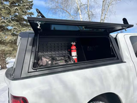 Capot de camion en acier robuste, imperméable, anti-poussière, verrouillable, pour RAM 1500 2018-2023, coque de camping