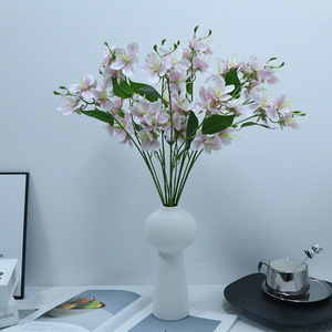 Flor de Jazmín Artificial, Rama Individual, Plástico Suave, Decoración para el Hogar y Bodas - Product Image 2