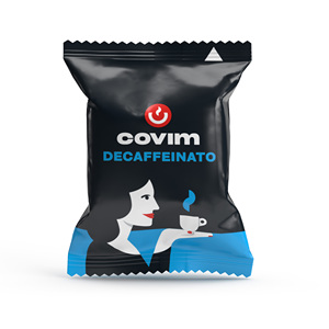 Cápsulas de Mezcla Descafeinada Espresso Point 100-Covim para Cafeteras de una Sola Taza [0.16/Cápsula] - Product Image 1