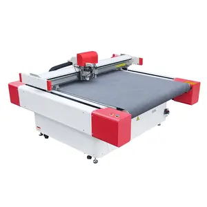 1625 1825 Apparel Cloth Textile Fabric Carpet Pu Leather Car Interior Mat Circular Knife Cnc Cutting Machine