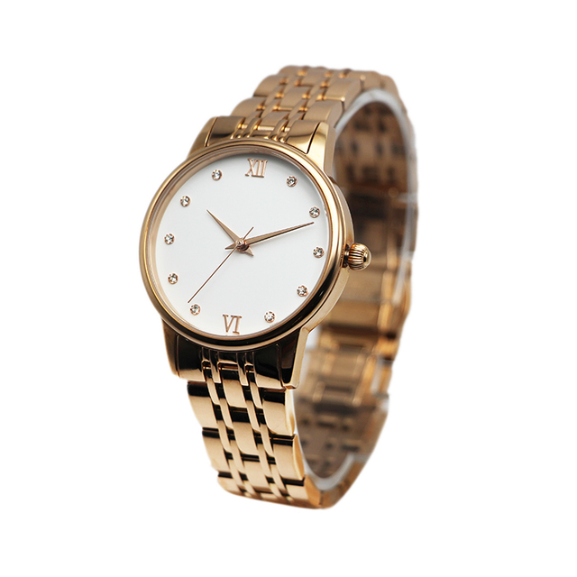 Top Seller Women's Quartz Watches Gold Diamond Waterproof Stainless Steel Premium Watch Fashion Luxury Wristwatch Wholesale
