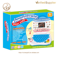 Juguete Educativo para Niños Unisex, Mini Ordenador Portátil de Aprendizaje de Inglés, Máquina de Aprendizaje para Niños, Ordenador de Juguete
