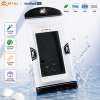 Sac de téléphone transparent, étanche, pochette universelle pour téléphones, étui étanche pour la natation estivale sous l'eau, pour iPhone, Samsung, Xiaomi