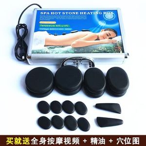 Calentador de Piedras Calientes Moderno para Masajes Corporales y Spa, con Bolsa de Calentamiento, de Metal, Plástico y Hierro, Alivia la Fatiga, para el Hogar y la Sala de Estar - Product Image 2