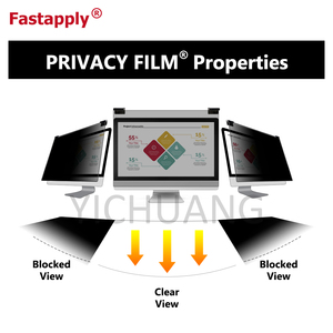 <span class=keywords><strong>Filtre</strong></span> d'écran de confidentialité en acrylique amovible facile à allumer/éteindre pour ordinateur portable, protecteur d'écran de confidentialité suspendu pour moniteur, offre spéciale - Product Image 3