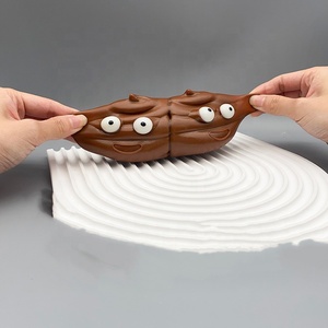 Sinh thái thân thiện mềm TPR wacky Poo đồ chơi dính quà Tặng bóp Fidget poop đồ chơi mới lạ chống căng thẳng Poo đồ chơi - Product Image 5