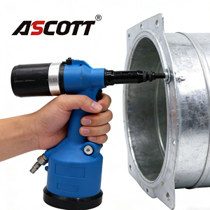 مسدس برشام هوائي محمول M3-M12 0312، أدوات تثبيت صواميل البرشام الهيدروليكية للأنابيب المعدنية، آلة برشمة هوائية فعالة - Product Image 2