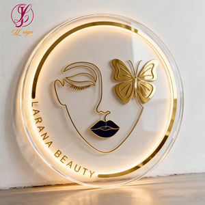 Insegna Personalizzata in Acrilico con Logo, Lettere 3D Rotonde, Insegne Luminose al Neon in Acrilico per Saloni di Bellezza e Cartelloni Pubblicitari - Product Image 3