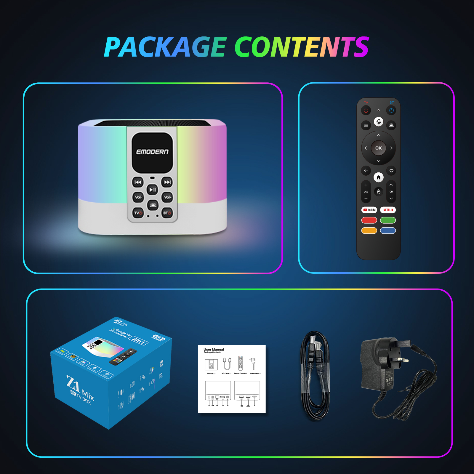 4k Android 13 Smart Tv Box With Allwinner H313, 2gb Ram, 16gb Storage
