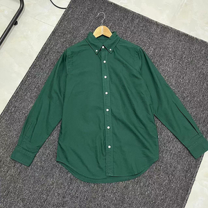 <span class=keywords><strong>Camicia</strong></span> con ricamo personalizzato da uomo in tessuto <span class=keywords><strong>Oxford</strong></span> a maniche lunghe Color bianco kaki tinta unita traspirante primavera autunno Base <span class=keywords><strong>Slim</strong></span> <span class=keywords><strong>Fit</strong></span> Casual - Product Image 5