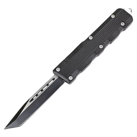 Couteau tactique de chasse personnalisable DIY, option OEM, outil de survie portable pour le camping en plein air, lame en acier inoxydable 8Cr13MOV, garantie 3 ans