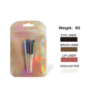 Lápiz de Maquillaje 4 en 1, Lápiz de Cejas de 4 Colores, Delineador de Ojos, Delineador de Labios, Iluminador, Lápiz de Maquillaje 4 en Uno - Product Image 6