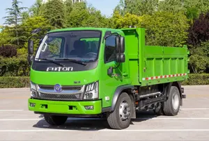 Foton 4X2 Elektrische Dump Truck Met 107kwh Batterij Genre Lichte Dump Trucks S1ev