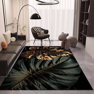 Alfombra de área moderna personalizada impresa con tapete 3D ecológica alfombra de salón grande alfombras y alfombras con fondo de algodón para sala de estar - Product Image 2