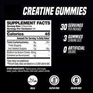 OEM/ODM Private Label <b>Creatine</b> <b>Monohydrate</b> Gummy Candy 60 Count Energy Supplement Muscle Building Adults 2 Gummies Dose - Product Image 5