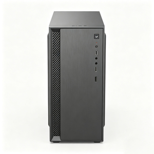 Boîtier <span class=keywords><strong>PC</strong></span> Mid-Tower Durable pour M-ATX ITX, 4 Emplacements PCI, 3 Disques Durs, 1 SSD, Points de Fixation Multi-Ventilateurs, Accessoire Hôte <span class=keywords><strong>PC</strong></span> - Product Image 3
