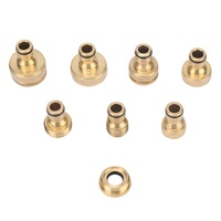1/2 "3/4" 1 "filetage mâle ou femelle raccords de tuyau d'arrosage joint en laiton tuyau robinet mamelon connecteur rapide