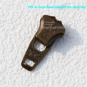 Ykk3 Đồng Tinh Khiết Kim Loại Không-Khóa Mạ Dây Kéo Thanh Trượt 45 Đồng Vàng Jeans <span class=keywords><strong>3yg</strong></span> Kéo Hiện Đại - Product Image 5