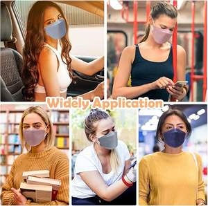 <span class=keywords><strong>Masque</strong></span> facial jetable 3 couches anti-poussière et respirant, doux pour la peau, avec clip nasal ajustable pour salons de beauté et magasins alimentaires - Product Image 5