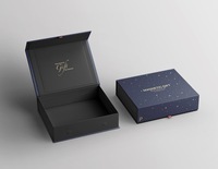 Nouvel emballage de luxe magnétique personnalisé en carton boîte-cadeau en papier pliant avec votre conception
