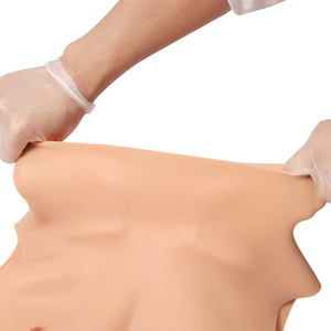 Costume de musculation réaliste en silicone pour travestis, sous-vêtements de cosplay, faux torse pour homme, faux abdominaux, cache-ventre, col haut - Product Image 6