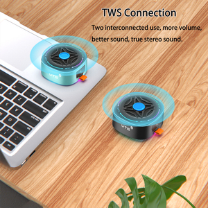 V6 mới không dây di động màu xanh-răng IPX7 không thấm nước mini Loa bồn chồn Spinner TWS Stereo Bass woofer hoạt động BT Loa ngoài trời - Product Image 3