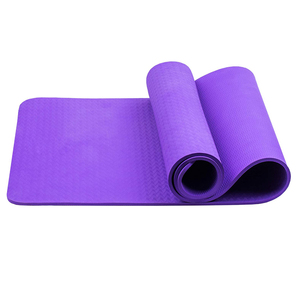 <span class=keywords><strong>TPE</strong></span> <span class=keywords><strong>Material</strong></span> de alta calidad de logotipo personalizado impreso esteras de Yoga antideslizante de 6mm de espesor, lavable - Product Image 4