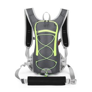 Sac à dos d'hydratation unisexe en nylon imperméable, sac à eau de sport tendance pour la randonnée, le cyclisme, la course à pied, le vélo - sans poche à eau - Product Image 6