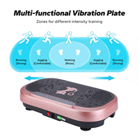 Plate-forme de fitness verticale ultra-mince pour le corps compacteur vibrant plaque de vibration machine d'exercice